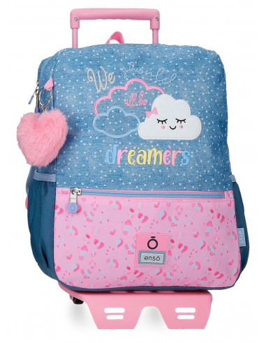 96923T1 MOCHILA ADAP. C/CARRO 32CM.ENSO DREAMERS